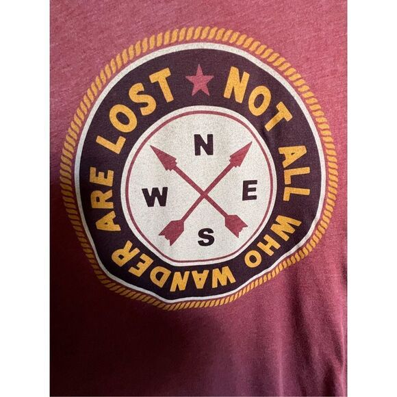 Bella & Canvas Graphic “Not All Who Wonder Are Lost” Graphic T-Shirt - Picture 2 of 5